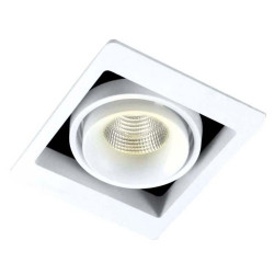 Точечный светильник DL18615 DL18615/01WW-SQ White/Black