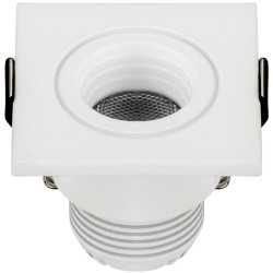Светодиодный светильник мебельный LTM-S46x46WH 3W Warm White 30deg (Arlight, IP40 Металл, 3 года) 015392