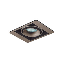Светильник встраиваемый DL18615/01WW-SQ Champagne/Black