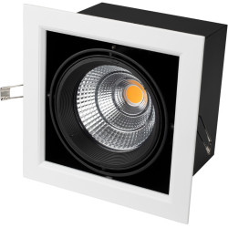 Светильник встраиваемый LED CL-KARDAN-S190x190-25W White6000 (WH-BK, 30 deg) (Arlight, IP20 Металл, 3 года) 026500