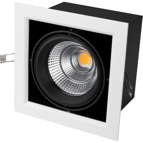 Светильник встраиваемый LED CL-KARDAN-S190x190-25W White6000 (WH-BK, 30 deg) (Arlight, IP20 Металл, 3 года) 026500