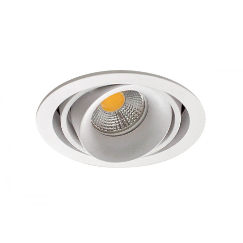 Светильник встраиваемый DL18615/01WW-R White/Black