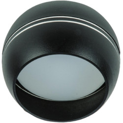 Светильник встраиваемый-накладной. Sotto DLC-S614 GX53 BLACK/SILVER