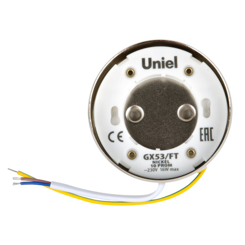 Накладной светильник GX53/FT NICKEL 10 PROM