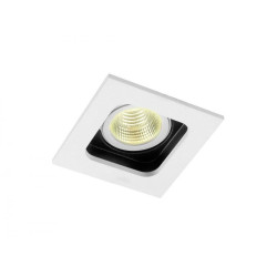 Светильник встраиваемый поворотный DL18614/01WW-SQ White/Black