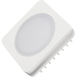 Светодиодная панель встраиваемая LTD-80x80SOL-5W Warm White 3000K (Arlight, IP44 Пластик, 3 года) 016962