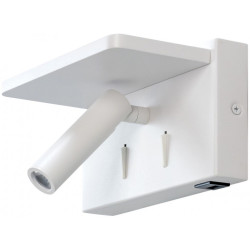 Настенный светильник Декарт CL704370 LED USB QI