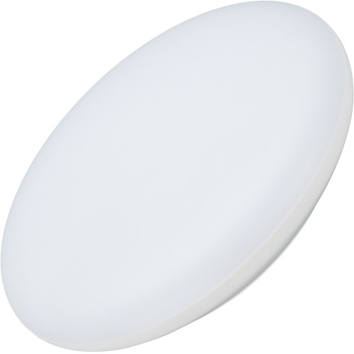 Потолочный светильник LED круглый CL-FRISBEE-DIM-R380-25W Day4000-MIX (WH, 180 deg, 230V) (Arlight, IP54 Пластик, 3 года) 030112