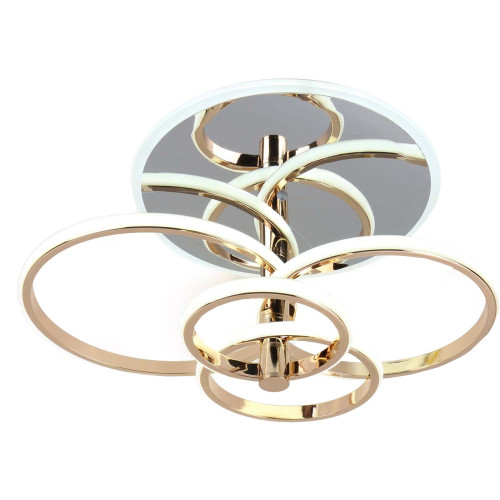 Потолочный светильник светодиодный с пультом Escada CONTOUR 10213/4LED BL Chrome