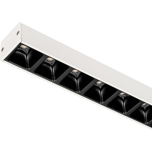 Потолочный светильник LED прямоугольный SNAP-STARLINE-LASER-S1200-26W Warm3000 (WH-BK, 80 deg, 48V) (Arlight, IP40 Металл, 3 года) 031573