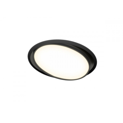 Светодиодная панель встраиваемая поворотная DL18813/15W Black R