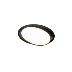 Светодиодная панель встраиваемая поворотная DL18813/9W Black R