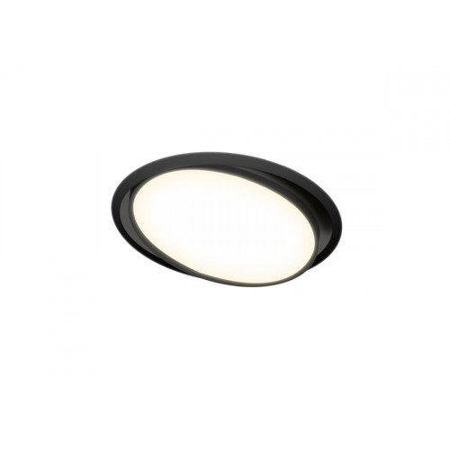 Светодиодная панель встраиваемая поворотная DL18813/9W Black R