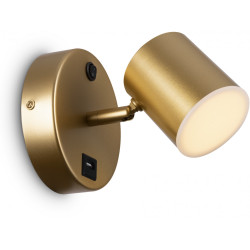 Спот светодиодный с выключателем и USB-портом PointFive FR10006CW-L6MG