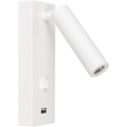 LED спот SP-BED-CHARGE-S60x125-3W Warm3000 (WH, 20 deg, 230V) (Arlight, IP20 Металл, 3 года) 031394
