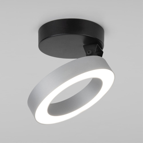 Спот накладной Spila серебро 12W 4200К 25105/LED