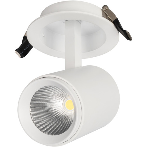 LED спот встраиваемый LGD-678WH-9W White 25deg (Arlight, IP20 Металл, 3 года) 022243