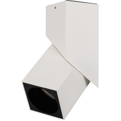 LED спот SP-TWIST-SURFACE-S60x60-12W Warm3000 (WH-BK, 30 deg) (Arlight, IP40 Металл, 3 года) 026467