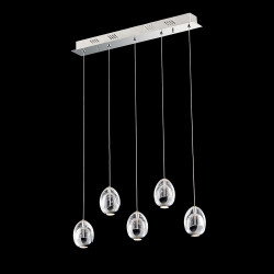 Подвесной светодиодный светильник Terrene MD13003023-5B Chrome