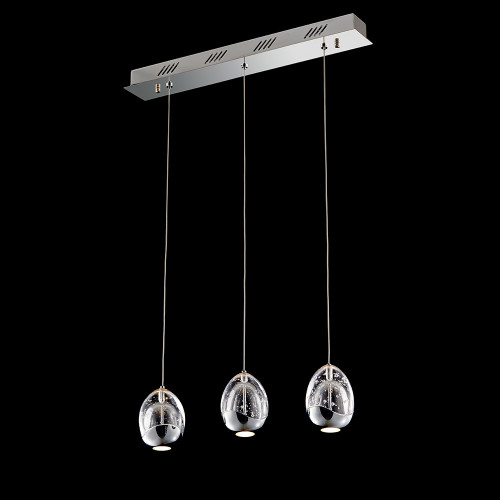 Подвесной светодиодный светильник Terrene MD13003023-3B Chrome