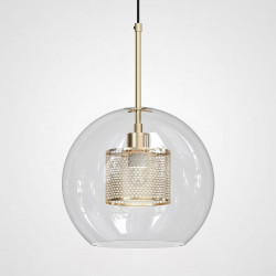 Подвесной светильник светодиодный CATCH brass D24