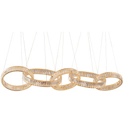 Подвесной светильник светодиодный 8240 8245/S gold NEW