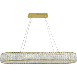 Подвесной светильник Newport 8240 8240/90 oval gold