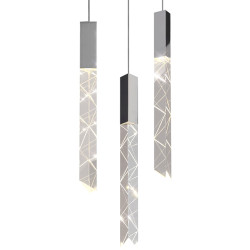 Подвесной светильник светодиодный Trinity OM8201013-3 chrome