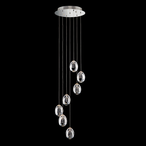 Подвесной светодиодный светильник Terrene MD13003023-7A Chrome