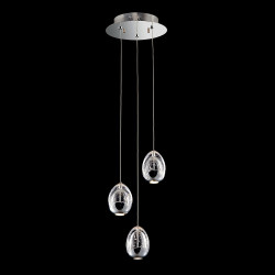 Подвесной светодиодный светильник Terrene MD13003023-3A Chrome