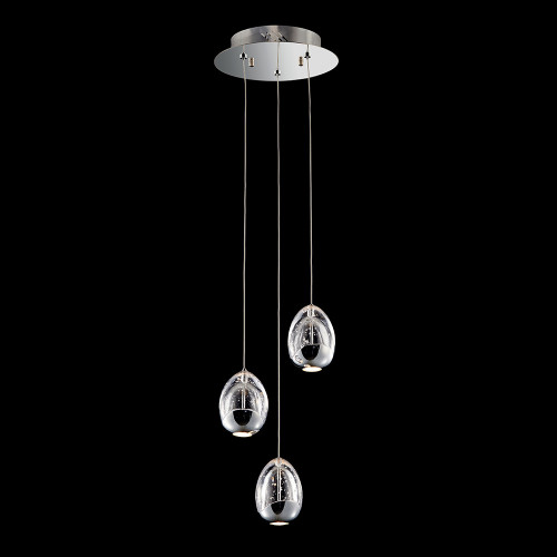 Подвесной светодиодный светильник Terrene MD13003023-3A Chrome