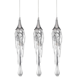 Подвесной светильник Goddess Tears P68009L-3 chrome