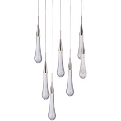 Подвесной светильник светодиодный Pour MD2060-7A satin nickel