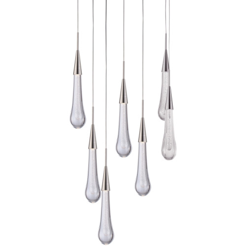 Подвесной светильник светодиодный Pour MD2060-7A satin nickel