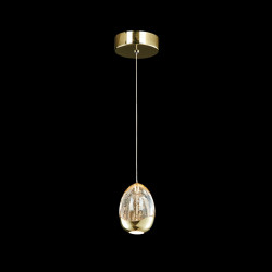 Подвесной светодиодный светильник Terrene MD13003023-1A Gold