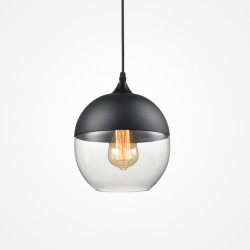 Подвесной светильник NORD C Black/Transparent