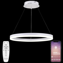 Подвесной светильник светодиодный LED LAMPS 81294, 80W, белый, LED
