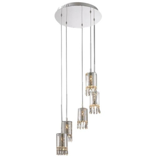 Подвесной светильник Crystal Tube MD2544/5R