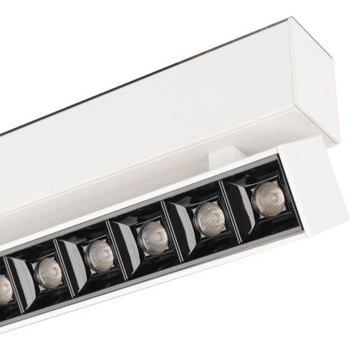 Трековый светильник светодиодный MAG-LASER-FOLD-45-S320-12W Warm3000 (WH, 15 deg, 24V) (Arlight, IP20 Металл, 3 года) 026972