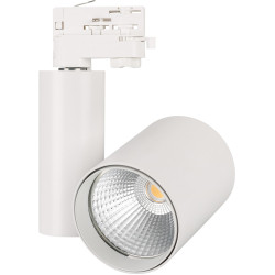 Трековый светильник светодиодный LGD-SHOP-4TR-R100-40W Warm SP2500-Bread (WH, 24 deg) (Arlight, IP20 Металл, 3 года) 026388