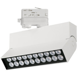 Трековый светильник светодиодный LGD-LOFT-TRACK-4TR-S170-10W Day4000 (WH, 24 deg) (Arlight, IP20 Металл, 3 года) 026215