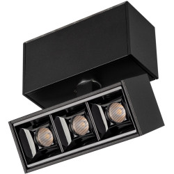 Трековый светильник светодиодный MAG-LASER-FOLD-45-S84-3W Warm3000 (BK, 15 deg, 24V) (Arlight, IP20 Металл, 3 года) 027628