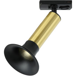 Трековый светильник однофазный 220V светодиодный Imex CAPELLA IL.0010.0013 BRONZE+BK