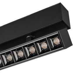 Трековый светильник светодиодный MAG-LASER-FOLD-45-S160-6W Warm3000 (BK, 15 deg, 24V) (Arlight, IP20 Металл, 3 года) 026970