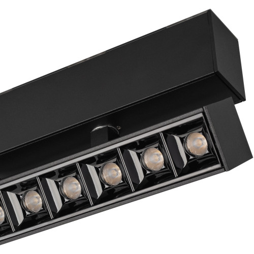 Трековый светильник светодиодный MAG-LASER-FOLD-45-S160-6W Warm3000 (BK, 15 deg, 24V) (Arlight, IP20 Металл, 3 года) 026970
