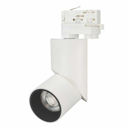 Трековый светильник светодиодный LGD-TWIST-TRACK-4TR-R70-15W White5000 (WH-BK, 30 deg) (Arlight, IP40 Металл, 3 года) 025460