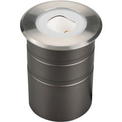 Уличный встраиваемый светильник светодиодный LTD-GROUND-TILT-R80-9W Warm3000 (SL, 60 deg, 230V) (Arlight, IP67 Металл, 3 года) 024950