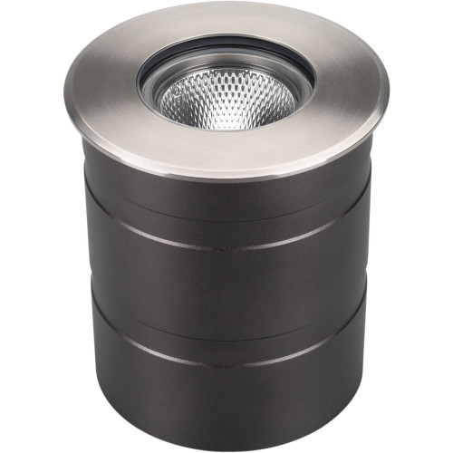 Уличный встраиваемый светильник светодиодный LTD-GROUND-R110-15W Day4000 (SL, 20 deg, 230V) (Arlight, IP67 Металл, 3 года) 033578