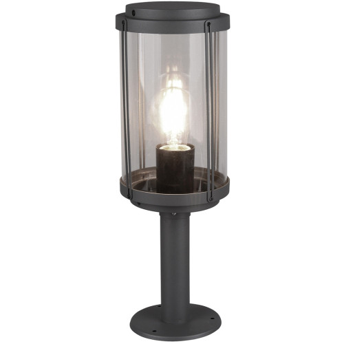 Уличный наземный светильник Escada 30003 30003G/03 E27*60W IP44 Dark grey