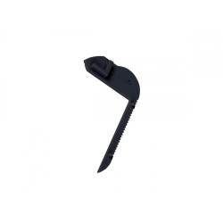 Левая боковая проходная заглушка для профиля CAP 18508.2L Black